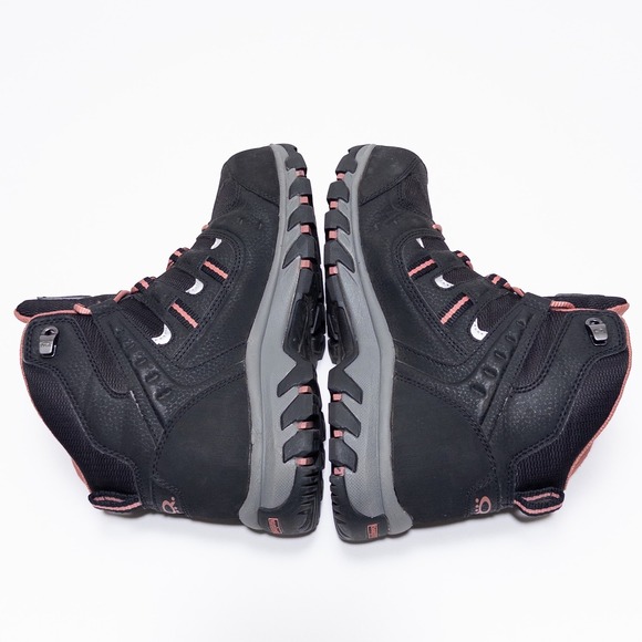 Dakota Work Pro Series Steel Toe Hiking Work Boots Women 7 Black Pink - Picture 11 of 17